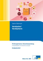 Cover von Verkäufer/Verkäuferin Aufgabenteil/Lösungsteil