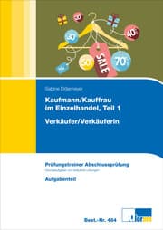Cover von Kaufmann/Kauffrau im Einzelhandel Teil 1 und Verkäufer/Verkäuferin