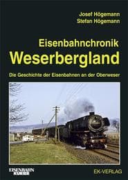 Cover von Eisenbahnchronik Weserbergland
