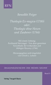 Cover von Theologia Ex-magica (1780) oder: Theologie ohne Hexen und Zauberer (1784)