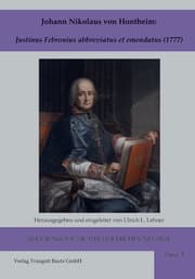 Cover von Johann Nikolaus von Hontheim
