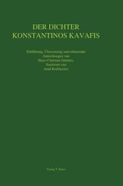Cover von Der Dichter Konstantinos Kavafis