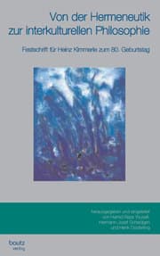 Cover von Von der Hermeneutik zur interkulturellen Philosophie