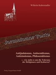 Cover von Antijudaismus, Antisemitismus, Antizionismus, Philosemitismus