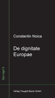 Cover von De dignitate Europae