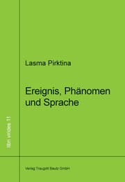 Cover von Ereignis, Phänomen und Sprache