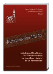 Cover von Gestalten und Geschichten der Hebräischen Bibel im Spiegel der Literatur des 20. Jahrhunderts