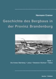 Cover von Beiträge zur Geschichte des Bergbaus in der Provinz Brandenburg