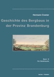 Cover von Beiträge zur Geschichte des Bergbaus in der Provinz Brandenburg