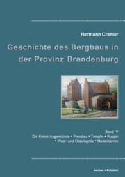 Cover von Beiträge zur Geschichte des Bergbaus in der Provinz Brandenburg
