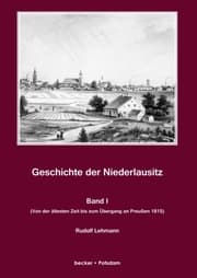 Cover von Geschichte der Niederlausitz. Erster Band
