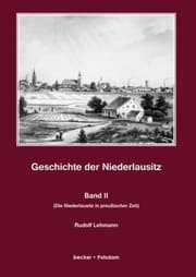 Cover von Geschichte der Niederlausitz. Zweiter Band