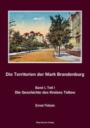 Cover von Territorien der Mark Brandenburg, Geschichte des Kreises Teltow