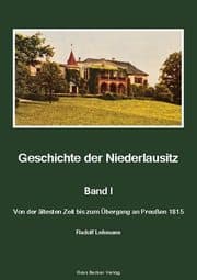 Cover von Geschichte der Niederlausitz. Erster Band