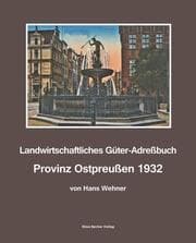 Cover von Landwirtschaftliches Adreßbuch Provinz Ostpreußen 1932
