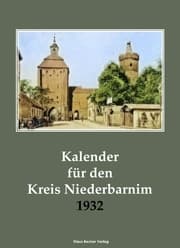 Cover von Kalender für den Kreis Niederbarnim 1932