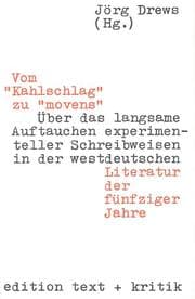 Cover von Vom 'Kahlschlag' zu 'movens'