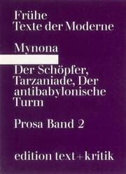 Cover von Der Schöpfer, Phantasie.Tarzaniade, Parodie.Der antibabylonische Turm, Utopie.