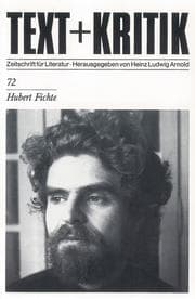Cover von Hubert Fichte