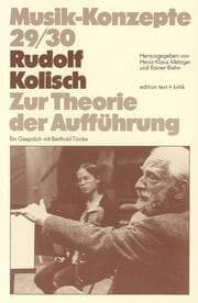 Cover von Rudolf Kolisch