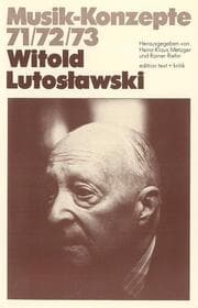 Cover von Witold Lutoslawski