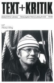 Cover von Thomas Kling