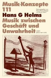 Cover von Hans G Helms