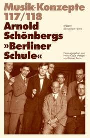Cover von Arnold Schönbergs 'Berliner Schule'