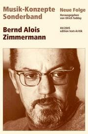 Cover von Bernd Alois Zimmermann