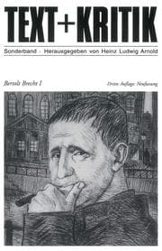 Cover von Bertolt Brecht I