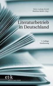 Cover von Literaturbetrieb in Deutschland