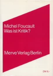 Cover von Was ist Kritik?