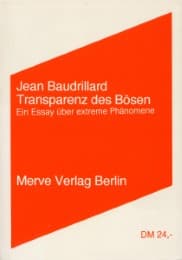 Cover von Transparenz des Bösen