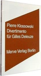 Cover von Divertimento für Gilles Deleuze