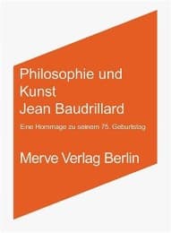 Cover von Philosophie und Kunst. Jean Baudrillard