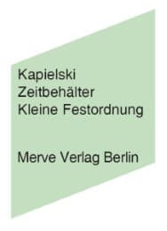 Cover von Zeitbehälter