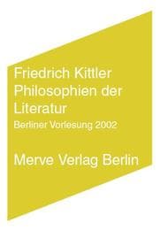 Cover von Philosophien der Literatur