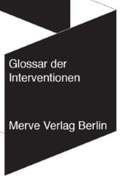 Cover von Glossar der Interventionen