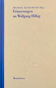 Cover von Erinnerungen an Wolfgang Hilbig