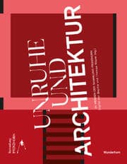Cover von Unruhe und Architektur
