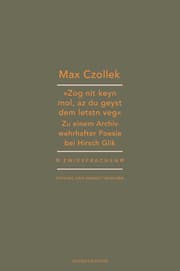 Cover von 'Sog nit kejn mol, as du gejsst dem leztn weg.'