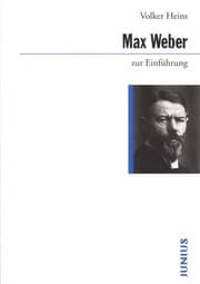 Cover von Max Weber zur Einführung