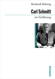 Cover von Carl Schmitt zur Einführung