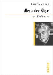 Cover von Alexander Kluge zur Einführung