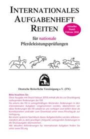 Cover von Internationales Aufgabenheft Reiten für nationale Pferdeleistungsprüfungen - Inhalt