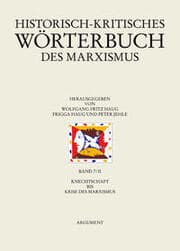 Cover von Historisch-kritisches Wörterbuch des Marxismus 7/2