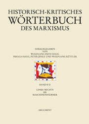 Cover von Historisch-kritisches Wörterbuch des Marxismus / links/rechts bis Maschinenstürmer