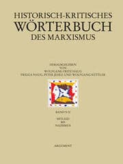 Cover von Historisch-kritisches Wörterbuch des Marxismus / Mitleid bis Nazismus