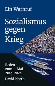 Cover von Ein Warnruf: Sozialismus gegen Krieg