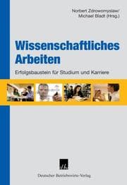 Cover von Wissenschaftliches Arbeiten.